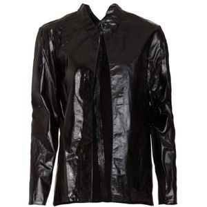 Theyskens' Theory Nabi Kangaroo Leather Jacket in Black Size Small S